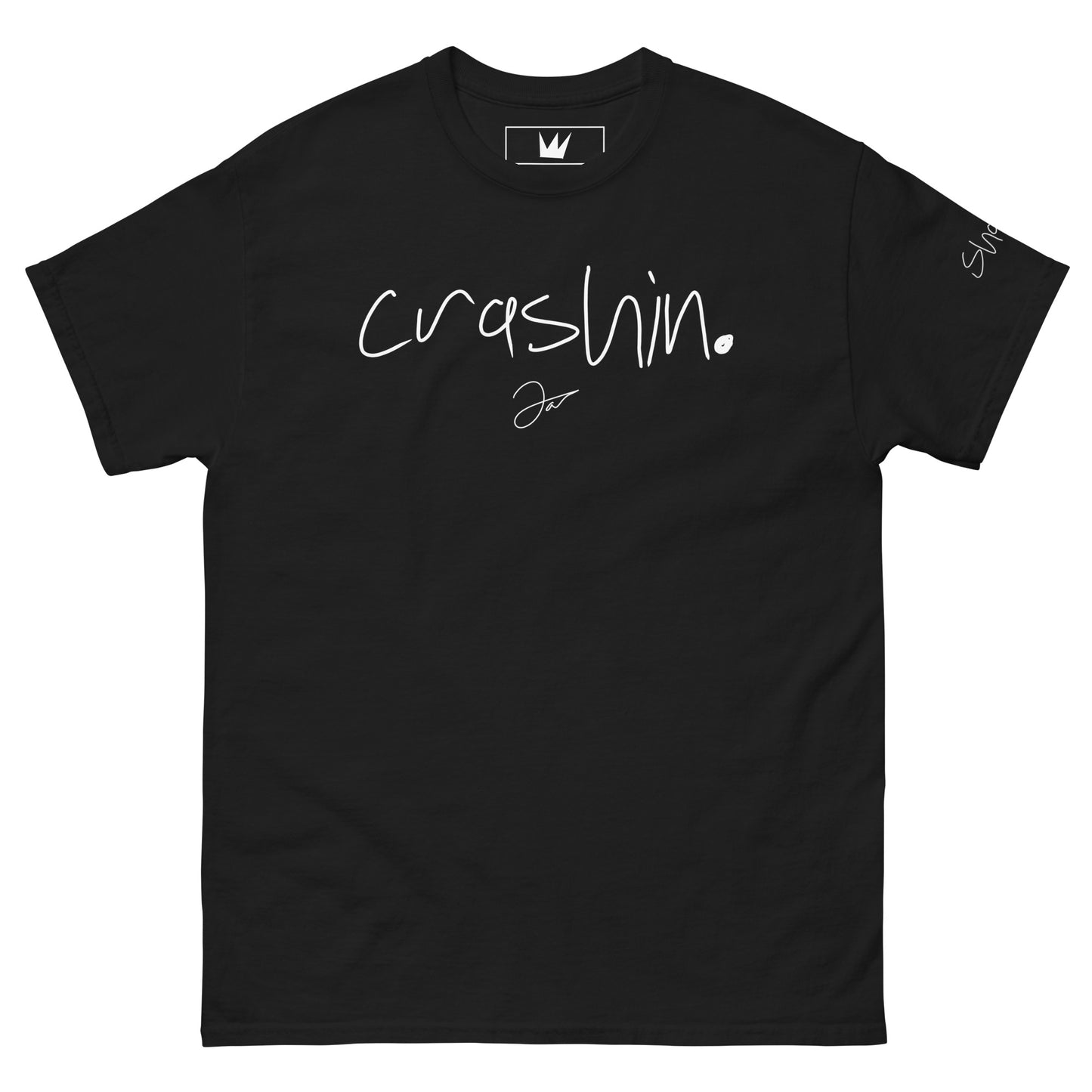 crashin. / BLK (FRONT) - Mockup