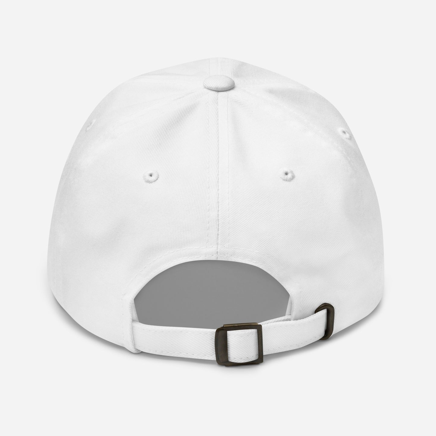 Dad Hat / WHT (BACK) - Mockup