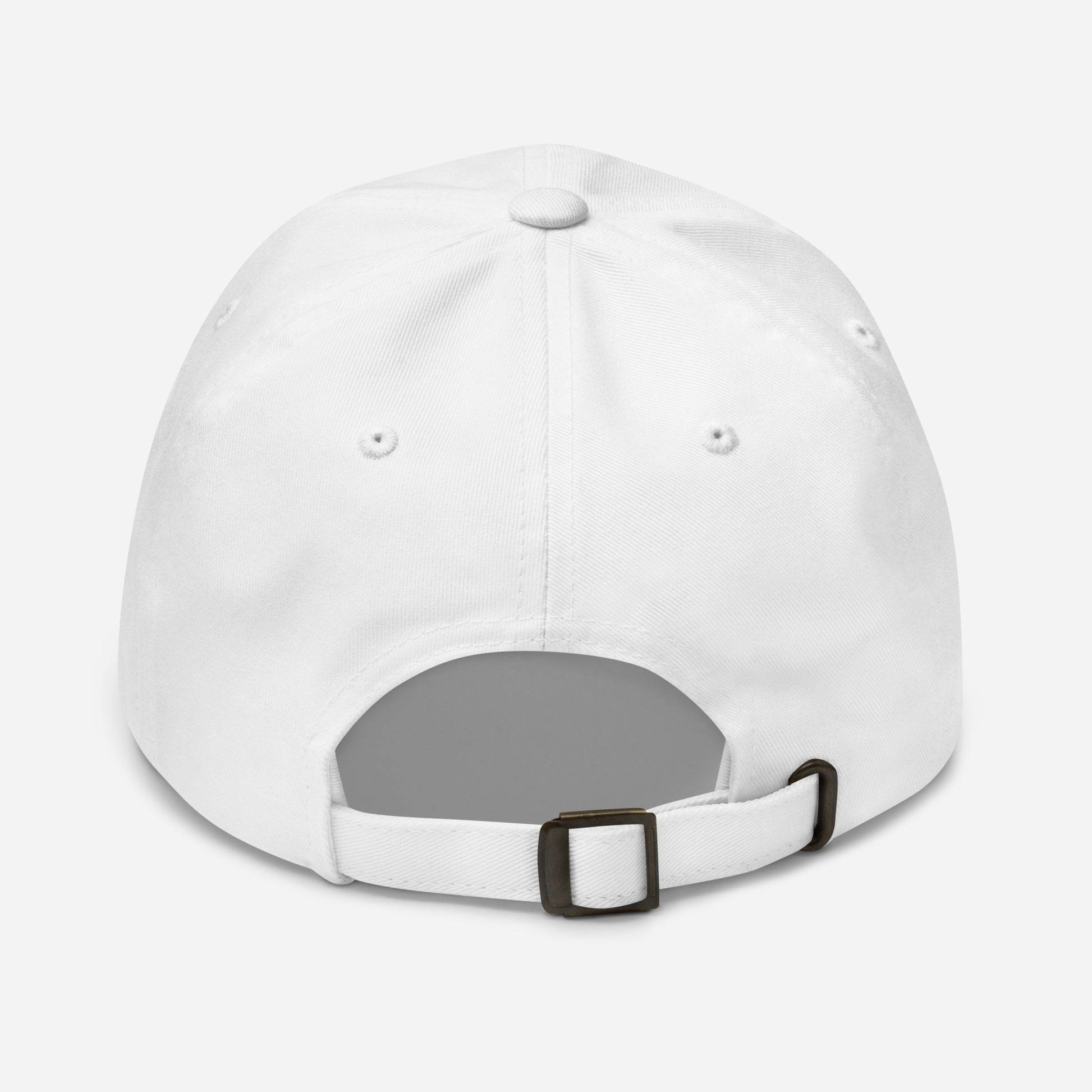 Dad Hat / WHT (BACK) - Mockup